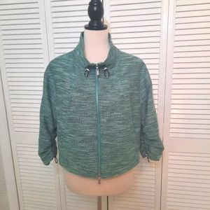 WORTH NY cotton blend crop jacket small